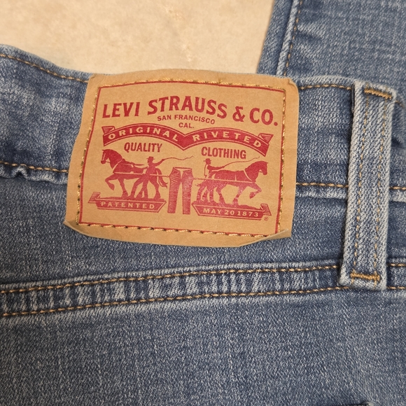 Levi's 721 High Rise Skinny Jeans Size 27 - Picture 6 of 10